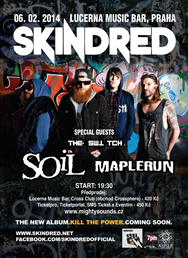 SKINDRED (UK) + SOil (US)