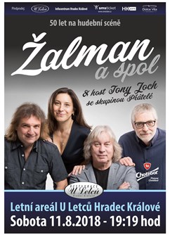 Žalman a spol. - 50.let na hudební scéně- koncert v Hradci Králové -Restaurace 