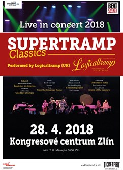 Supertramp Classics- Zlín -Kongresové centrum, nám. T. G. Masaryka 5556, Zlín
