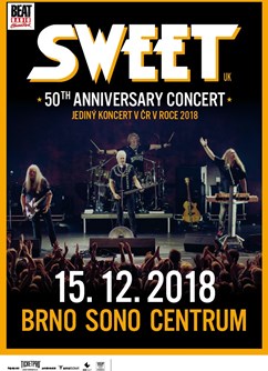 The Sweet /UK/-koncert v  Brně -Sono Centrum, Veveří 113, Brno