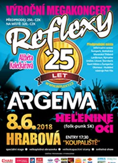 Megakoncert Reflexy 25 let- Hrabová -Koupaliště, Hrabová, Hrabová
