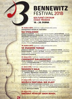 Bennewitz Festival 2018 - Na Vivaldiho!- Česká Třebová -Kulturní centrum, Nádražní 397, Česká Třebová