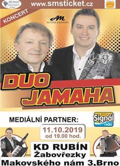 Taneční zábava s Duo Jamaha- Brno -KD Rubín, Makovského náměstí , Brno