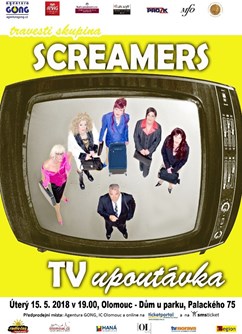 Screamers - TV upoutávka - Olomouc -Divadelní sál PDA, Tř. 1. máje, Olomouc