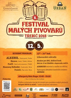 6. Festival Malých Pivovarů- Třebíč -Centrum Lihovar, Nad Zámkem 7, Třebíč