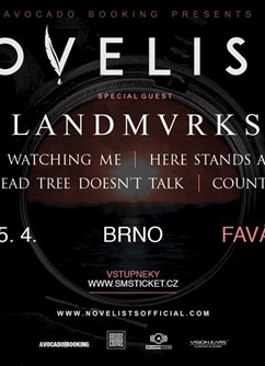 Novelists / Landmvrks - Brno- Brno -Favál music circus, Křížkovského 416/22, Brno