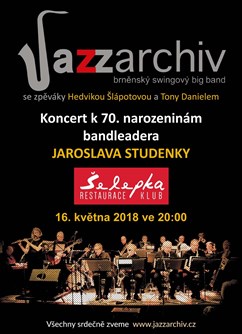 Jazz Archiv na Šelepce - koncert Brno -Klub Šelepka, Šelepova 1, Brno