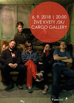 Živé Kvety /SK/- koncert Praha -Cargo Gallery/ Smíchovská náplavka, Hořejší nábřeží, Praha