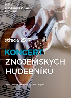 Koncert znojemských hudebníků- Znojmo -nádvoří Althanského paláce, Horní náměstí 9/3, Znojmo