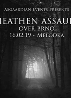 Heathen Assault over Brno- koncert v Brně -Melodka, Kounicova 20/22, Brno