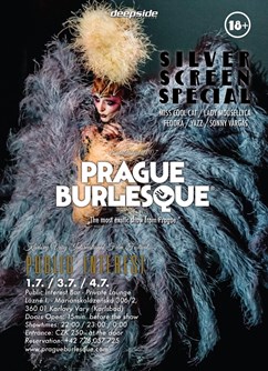 Prague Burlesque - Silver Screen Special- Karlovy Vary -Public Interest - Císařské lázně, Mariánskolázeňská 306/2, Karlovy Vary