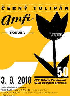 Černý Tulipán - 50 let letního kina v Porubě- Ostrava -AMFI Ostrava-Poruba, M. Kopeckého 675, Ostrava
