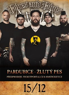 Pipes and Pints-koncert v Pardubicích -Music Club Žlutý pes, Ke koupališti 62, Pardubice