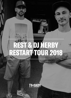 REST Restart TOUR 2018- koncert v Třinci -TESLA music club, Oldřichovice 869, Třinec