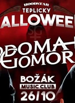 Teplický Halloween 2018 - Sodoma Gomora- koncert v Teplicích -MC Božák, A. Sochora 1516, Teplice