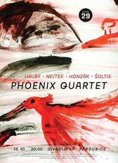 Phoenix Quartet (Nejtek • Hrubý • Honzák • Šoltis)- koncert v Pardubicích -Divadlo 29, Sv. Anežky České 29, Pardubice