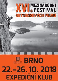 Mezinárodní festival outdoorových filmů 2018- Brno -Expediční klubovna, Jezuitská 1, Brno