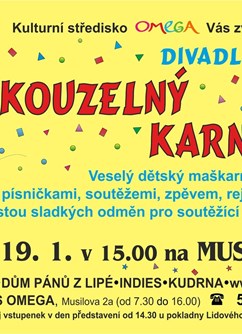 Kouzelný karneval- Brno -Musilka, Musilova 2a, Brno