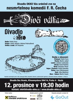 Dívčí válka- Praha -Divadlo Bez Hranic, Křesomyslova 14, Praha