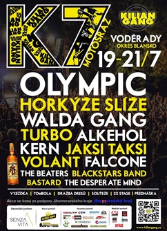 KilianGang Motosraz 7. ročník K7- Voděrady- Olympic, Horkýže Slíže, Walda Gang,  Alkehol a další -Areál pod lesem, Voděrady 60, Voděrady