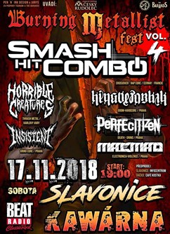 Burning Metallist Fest Vol.4- Slavonice -Kawarna, náměstí Míru 466, Slavonice