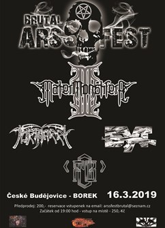 Brutal ARSSFEST 2019- České Budějovice -Borek u Českých Budějovic, Pražská, České Budějovice