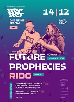 Stepslet w/ Future Prophecies- Brno -Favál music circus, Křížkovského 416/22, Brno