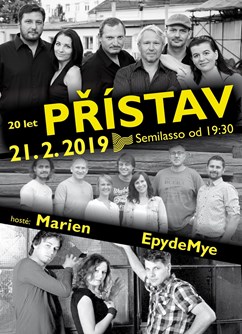 Přístav 20 let - výroční koncert- Brno -Semilasso, Palackého třída 12, Brno