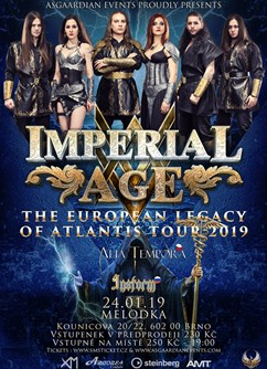 Imperial Age, Alia Tempora & Support- Brno -Melodka, Kounicova 20/22, Brno