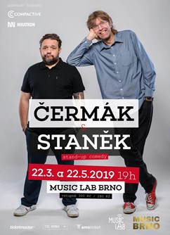 Stand-up Comedy Miloš Čermák a Luděk Staněk- Brno -Music Lab, Opletalova 1, Brno