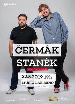 Stand-up Comedy Miloš Čermák a Luděk Staněk- Brno -Music Lab, Opletalova 1, Brno
