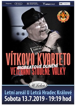 Vítkovo kvarteto- koncert v Hradci Králové -Letní areál U Letců, Jana Černého 109, Hradec Králové