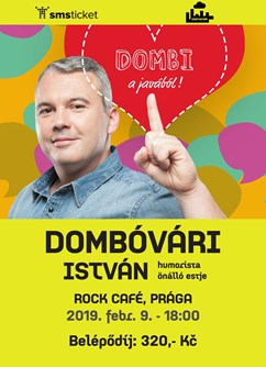 Dombóvári István- Praha -Rock Café, Národní 2, Praha