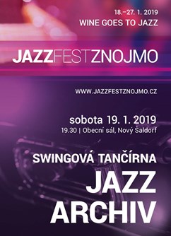 Swingová tančírna: Jazz Archiv- Nový Šaldorf-Sedlešovice -Nový Šaldorf - Obecní sál, Nový Šaldorf 168, Nový Šaldorf-Sedlešovice