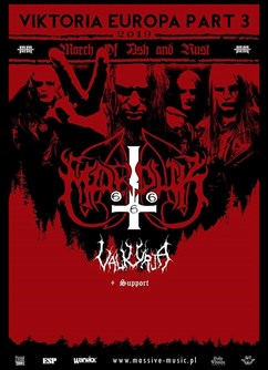 Marduk, Valkyrja- koncert v Brně -Melodka, Kounicova 20/22, Brno