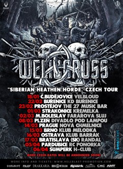 Welicoruss Siberian Heathen Horde Tour- koncert v Šumperku -H-Club, Rooseveltova 17, Šumperk