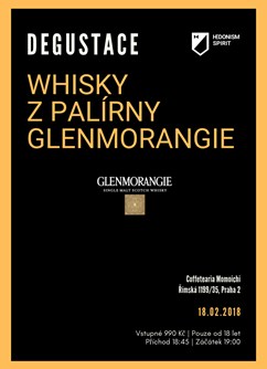 Degustace whisky z palírny Glenmorangie- Praha -Coffetearia Momoichi, Římská 1199/35, Praha
