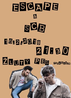 Escape | Stein27&Barber (SCB)- Pardubice -Music Club Žlutý pes, Ke koupališti 62, Pardubice