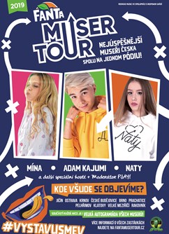 Fanta Muser Tour- Hudebně/taneční show -Krnov -Kofola Music Club, Bruntálská 7, Krnov