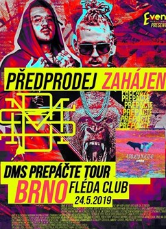 DMS Prepáčte Tour 2019- koncert v Brně -Fléda, Štefánikova 24, Brno