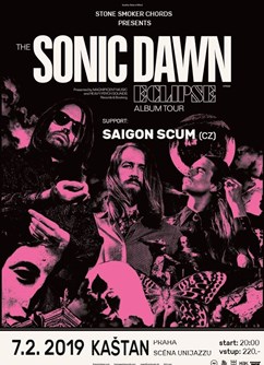 The Sonic Dawn /DK/ & Saigon Scum /CZ/- Praha -Kaštan - Scéna Unijazzu , Bělohorská 150, Praha