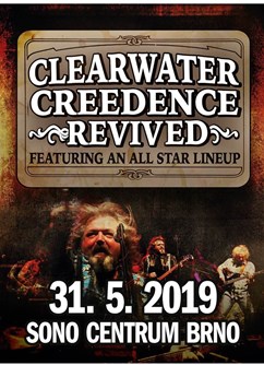 Creedence Clearwater Revived (UK) - koncert v Brně -Sono Centrum, Veveří 113, Brno