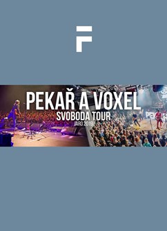 Pekař a Voxel Svoboda tour jaro 2019- koncert v Brně -Fléda, Štefánikova 24, Brno