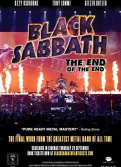 Black Sabbath - The end of the end (V. Británie)  Bio Senior- Česká Třebová -Kulturní centrum, Nádražní 397, Česká Třebová