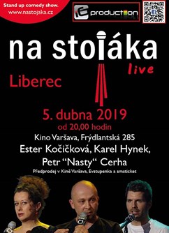 Na stojáka Liberec- Liberec -Kino Varšava, Frýdlantská 285, Liberec