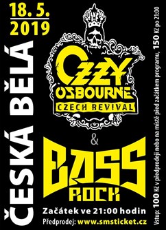 Bass & Ozzy Osbourne Czech Revival- koncert Havlíčkův Brod -KD Česká Bělá, Česká Bělá 122, Havlíčkův Brod