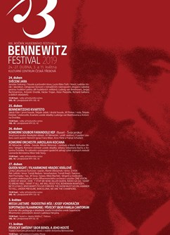 Festival Bennewitz: Queen night - Filharmonie Hradec Králové- Česká Třebová -Kulturní centrum, Nádražní 397, Česká Třebová
