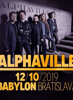 Alphaville- koncert v Bratislavě -Ateliér Babylon, Kolárska 3, Bratislava