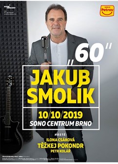 Jakub Smolík 60- koncert v Brně -Sono Centrum, Veveří 113, Brno