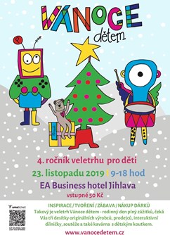 Veletrh pro děti Vánoce Dětem- Jihlava -EA Business hotel, Havlíčkova 28, Jihlava